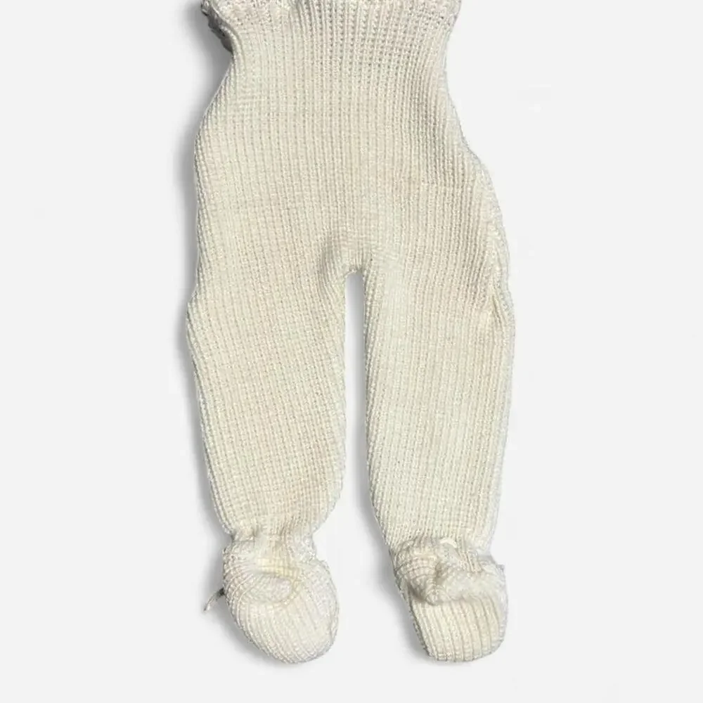 Vintage 70s 0-6 months baby boy outfit blue train button up shirt knit pants